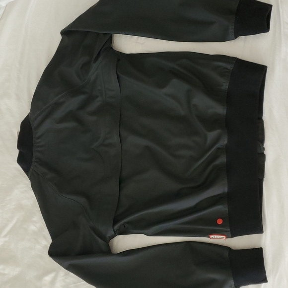 Hunter rubberized bomber jacket, black xs - Picture 2 of 7